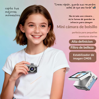 Mini Cámara Digital Retro